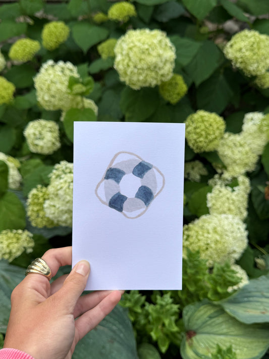 Lifesaver Note Card