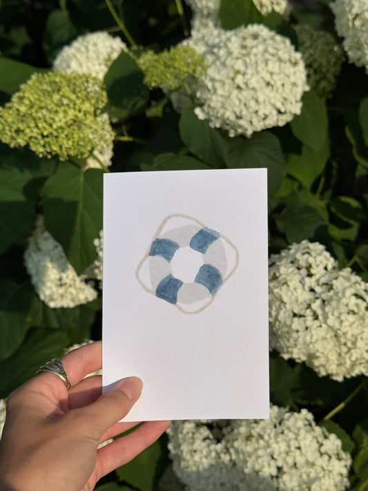 Lifesaver Note Card