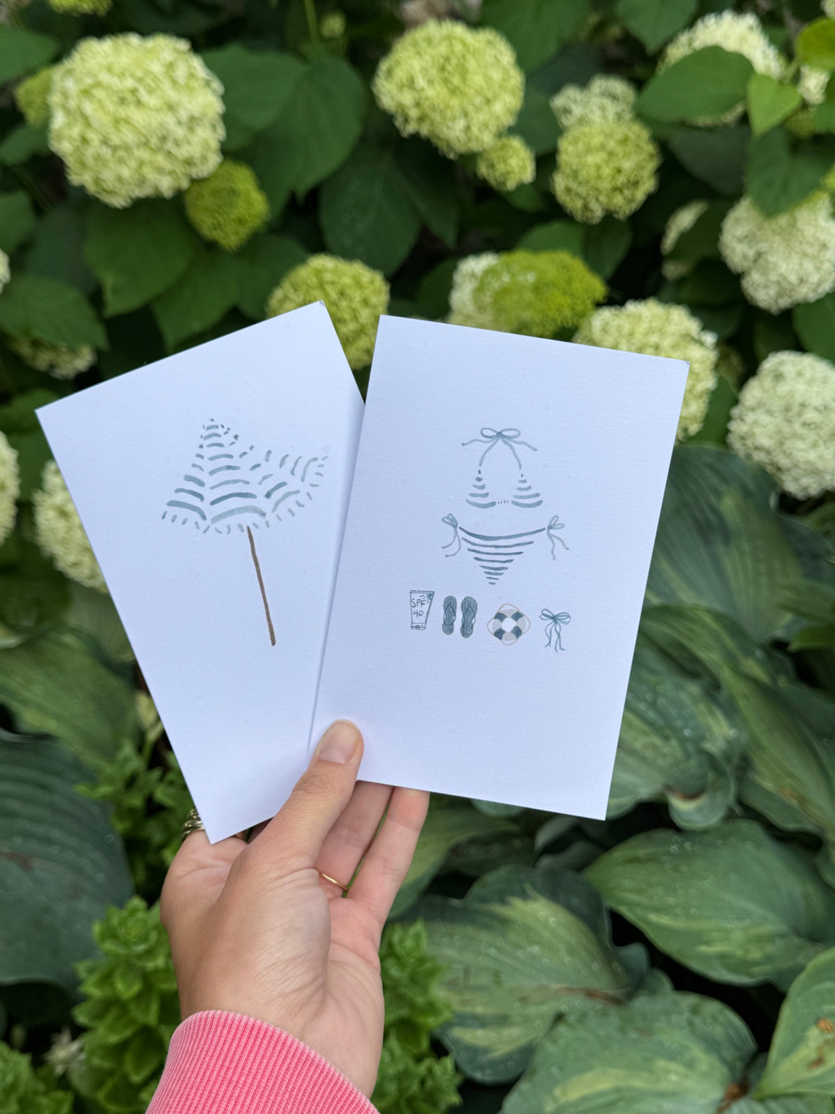 Freshwater Study Blank Card