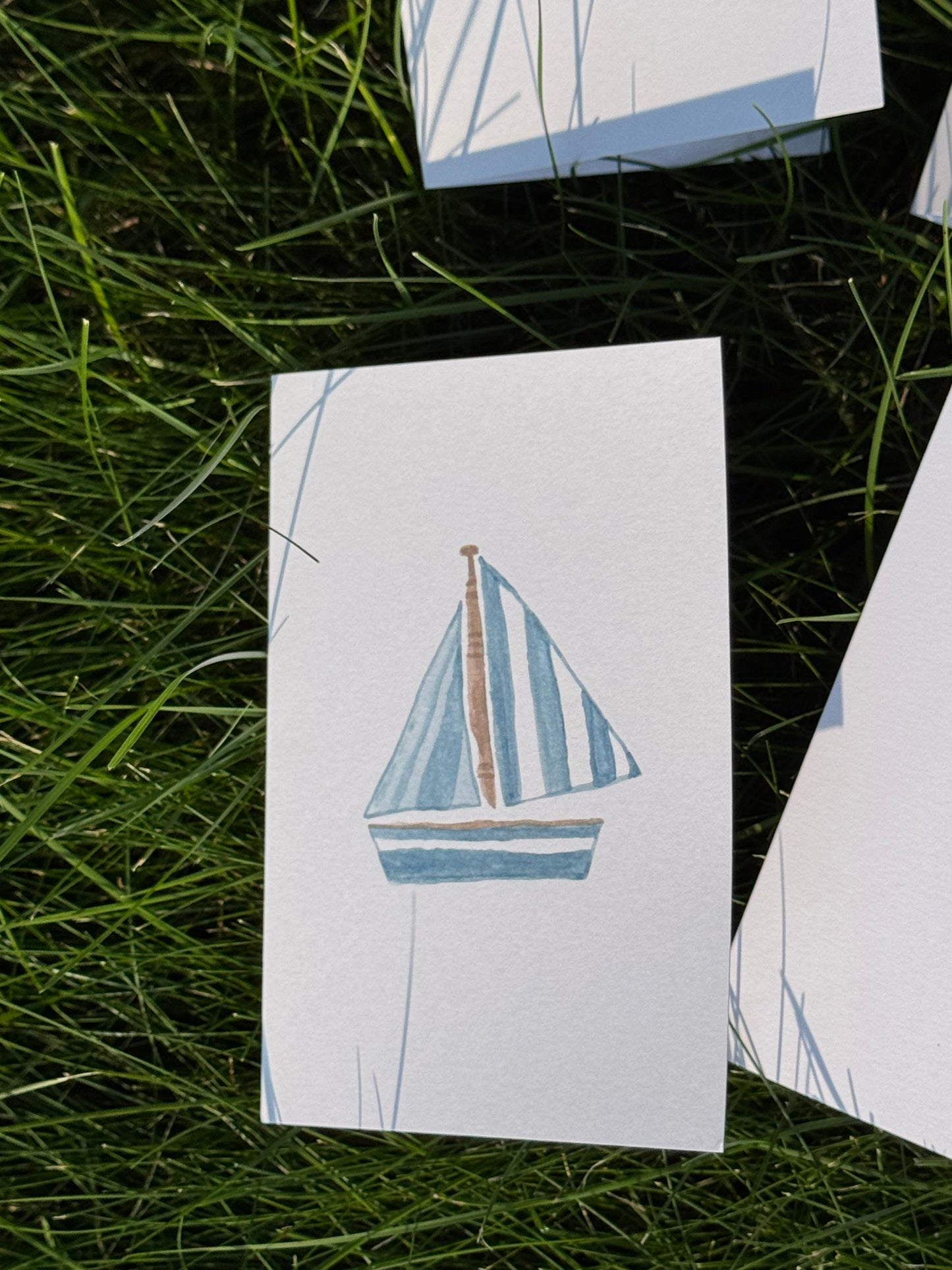 Open Water Blank Card