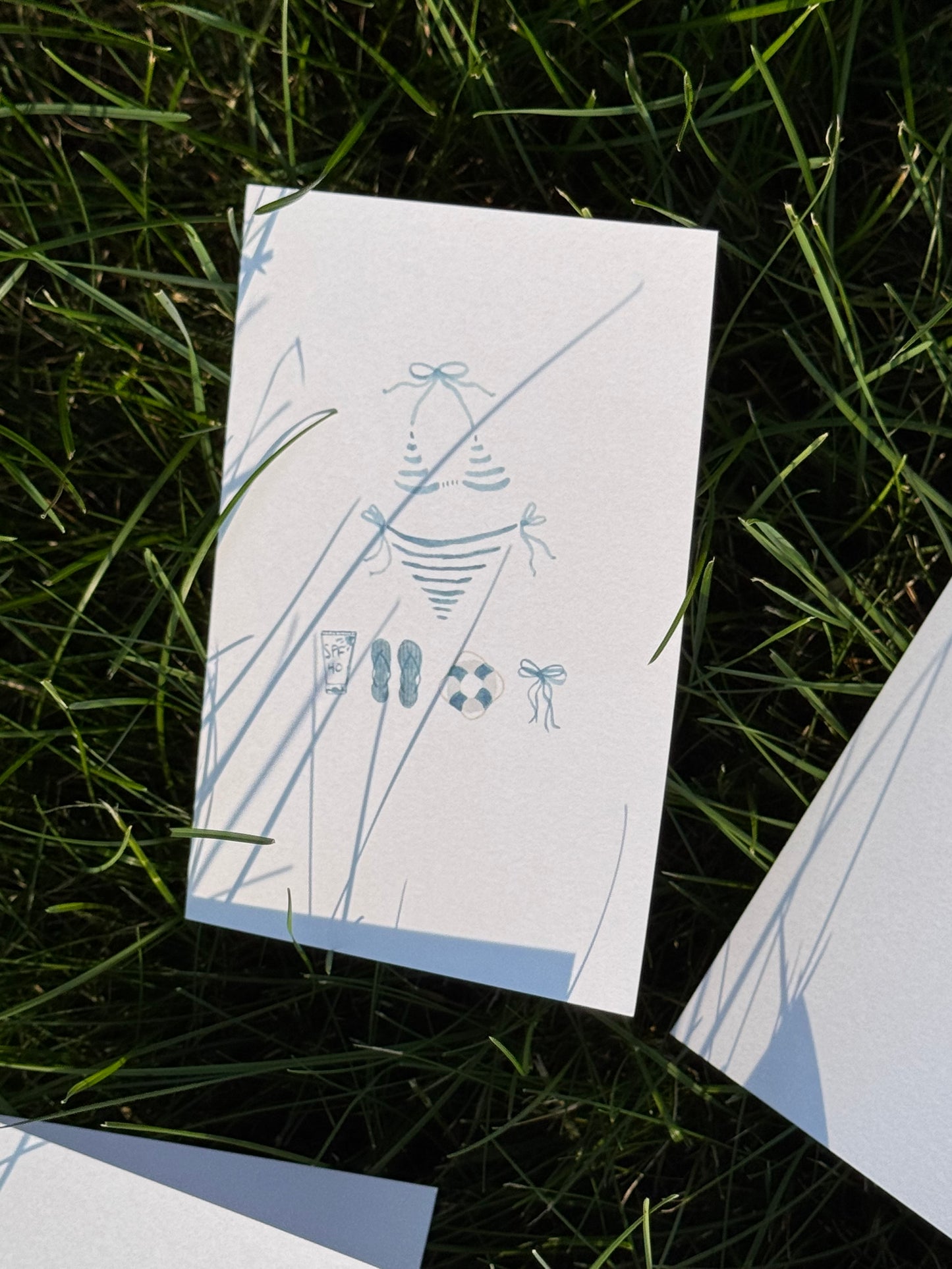 Freshwater Study Blank Card